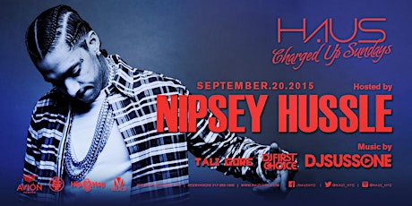 Nipsey Hussle at Haus | September 20, 2015 primary image