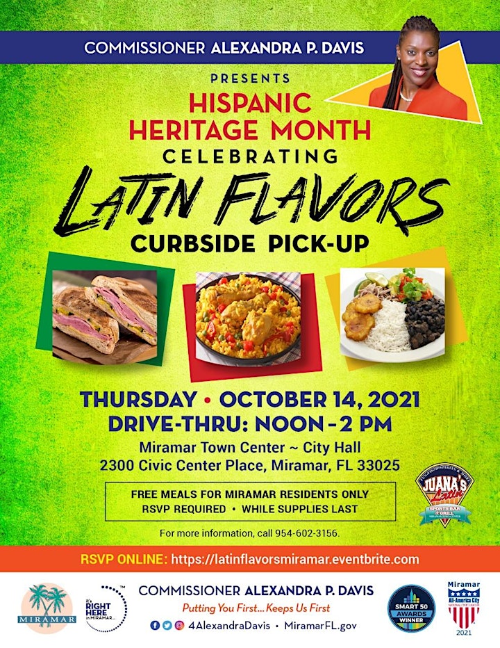 Com. Alexandra P. Davis Presents Latin Flavors Celebration image