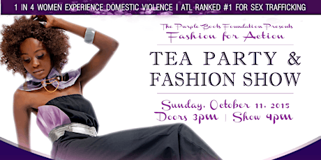 Domestic Violence Awareness Charity Tea Party, Fashion Show & Silent Auction primary image
