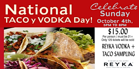 National Vodka Y Taco Day! primary image