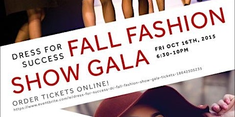 Dress for Success DC Fall Fashion Show Gala primary image