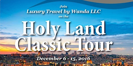 The Holy Land Classic Tour and Pilgrimage primary image