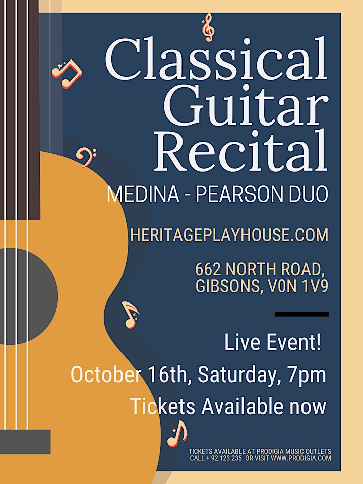Classical Guitar Recital - Medina-Pearson Duo image