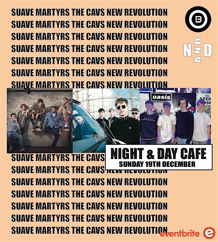 Open Beat Presents  Suave Martyrs / The Cavs / New Revolution image
