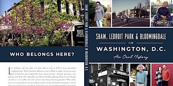 Book Launch Party for Shaw, LeDroit Park and Bloomingdale: An Oral History