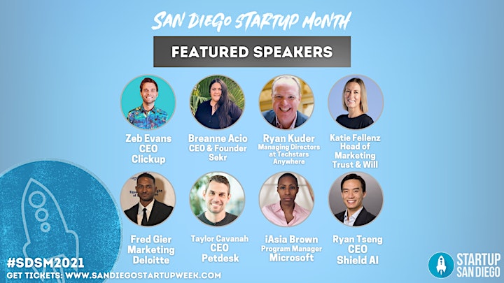 San Diego Startup Month 2021 image