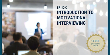 Introduction to Motivational Interviewing tickets