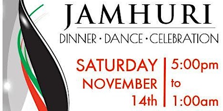 Jamhuri Dinner Dance Celebration primary image