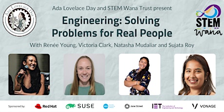 Ada Lovelace Day 2021: Engineering - Solving Problems for Real People primary image