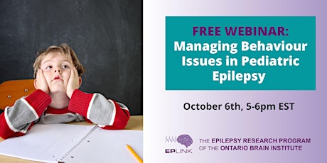 Managing Behaviour Issues in Pediatric Epilepsy primary image