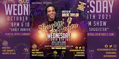 LAUGHIN' BAYOU Comedy Show Hosted By Brent Taylor primary image