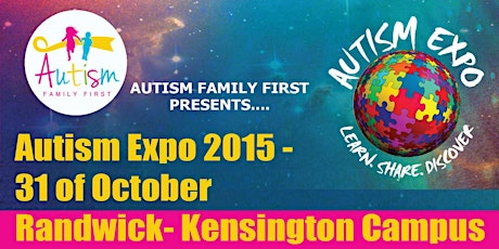 Autism Expo 2015- Randwick- 31 of October primary image