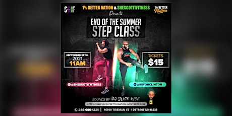 End of the Summer Step Class primary image