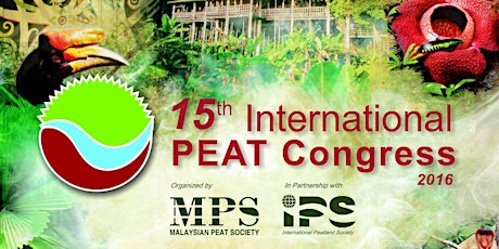 15th International PEAT Congress 2016 (Malaysian Participants / Indonesian Students Only) primary image