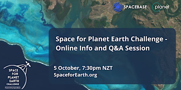 Space for Planet Earth Challenge - Online Info and Q&A Session