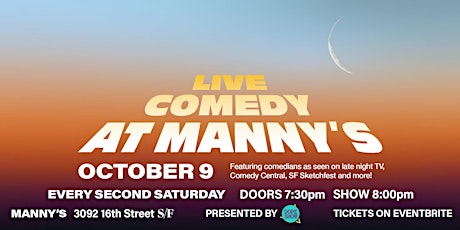 Live Comedy at Manny's in the Mission