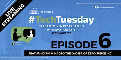Tech Tuesday Episode 6 with Jim Minadeo primary image