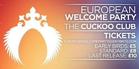 The European Welcome party primary image