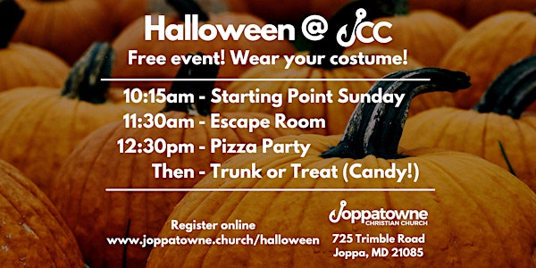 Halloween @ Joppatowne Christian Church