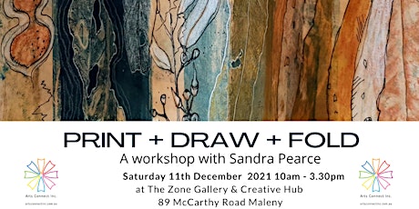Print + Draw + Fold Workshop with Sandra Pearce primary image