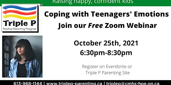 Triple P- Coping with Teenagers' Emotions