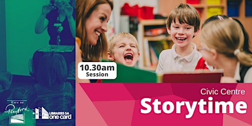 Storytime : 10.30am Civic Centre Library