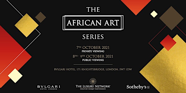The African Art Series (Public Viewing)