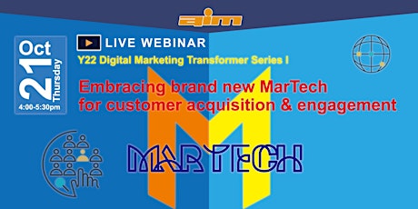 Embracing brand new MarTech for customer acquisition & engagement