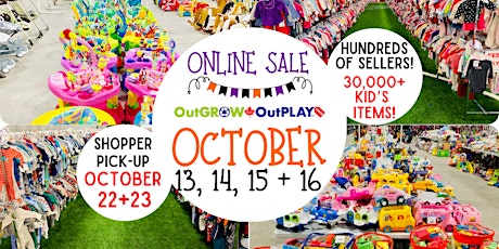 October 13 - 6pm PRE-SALE:  Fall & Winter ONLINE Baby & Kids Sale
