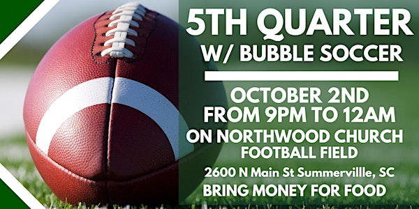 NSM- 5th quarter Bubble Soccer event Waiver