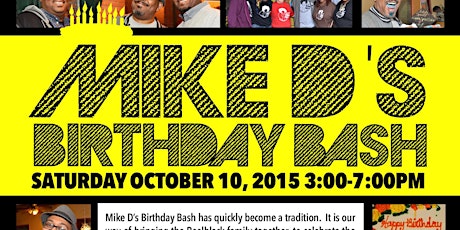 Mike D's Reelblack Birthday Bash 2015 primary image