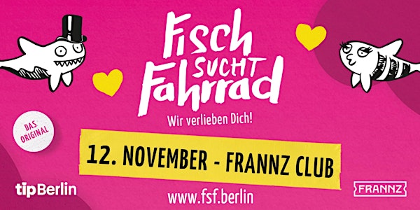 Fisch sucht Fahrrad-Party in Berlin | 12. November 2021