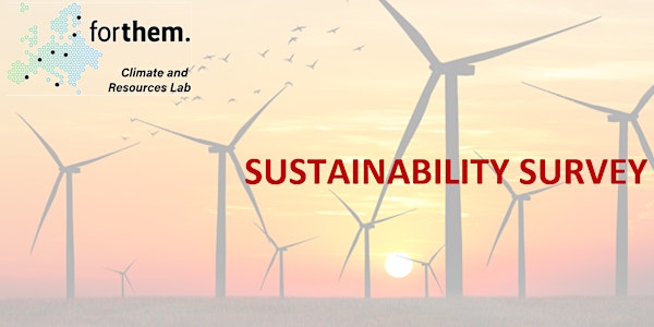 FORTHEM Sustainability survey