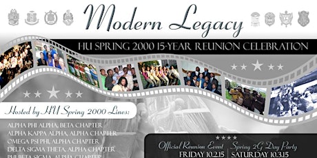Modern Legacy | HU Spring 2000 15-Year Reunion Celebration primary image