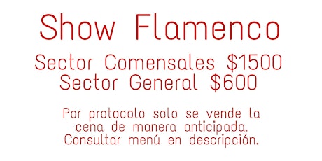 Imagen principal de Show Flamenco