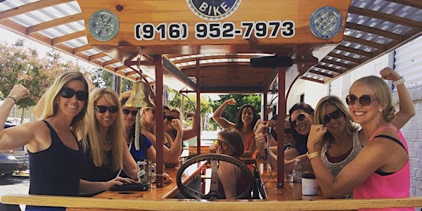 SLICED PIZZA CRAWLS W/ SACBREWBIKE