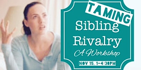 Taming Sibling Rivalry primary image