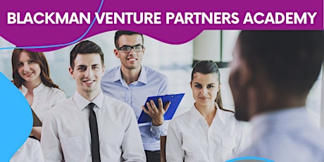 Blackman Venture Partners Academy Entrepreneur Series tickets