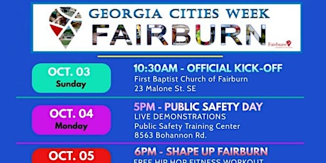 Imagen principal de Georgia Cities Week - 2021