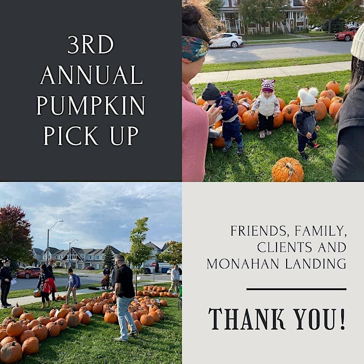 4th Annual Monahan Landing Pumpkin Pick Up image