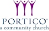 Logotipo de PORTICO Community Church