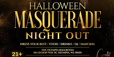 21+ Halloween Masquerade Night Out