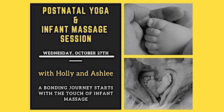 Postnatal Yoga and Infant Massage with Holly and Ashlee primary image