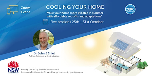 Cooling your home -  retrofits and adaptations for summer heat