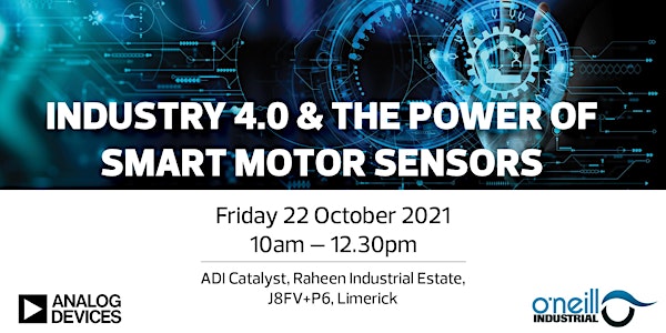 Industry 4.0 & the Power of Smart Motor Sensors - Seminar & Demonstration