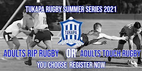 Tukapa Touch Rugby & Adult Rip Rugby 2021 primary image