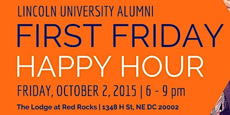 First Friday | Lincoln University Alumni #LUFirstFriday DC primary image