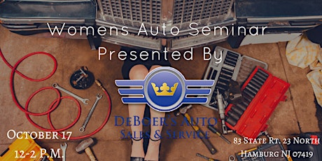 Image principale de Women's only Automotive Seminar
