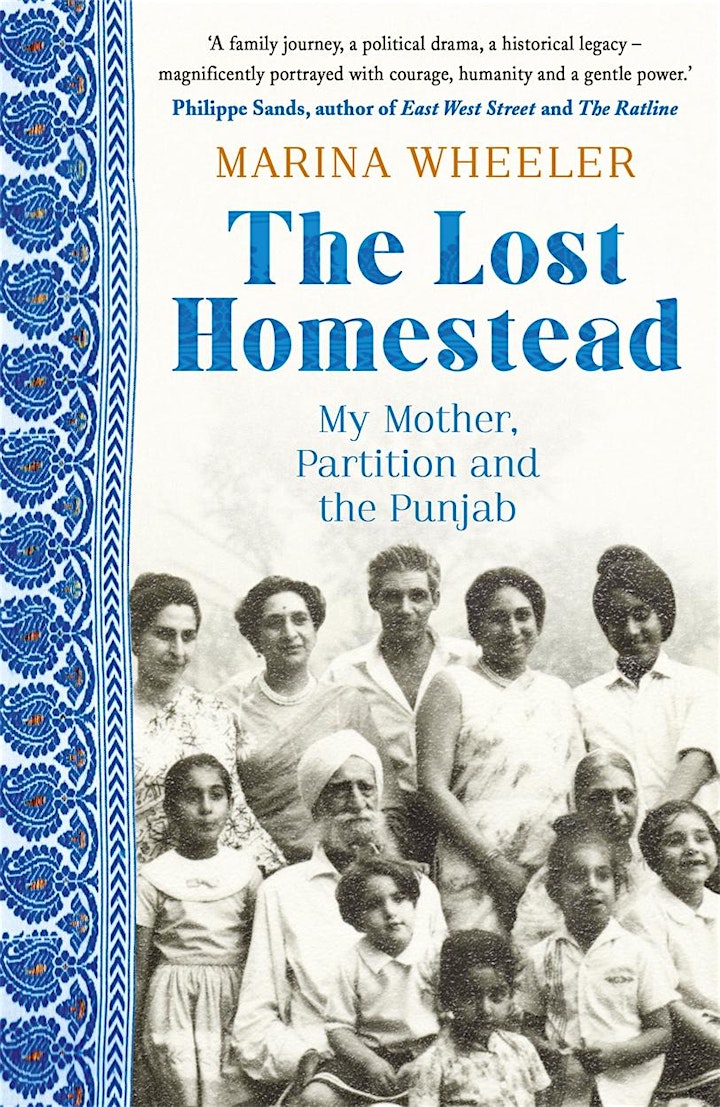 "The Lost Homestead" with Marina Wheeler - ONLINE - London History Festival image
