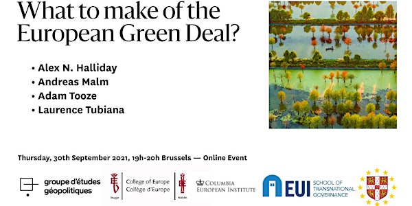 What to make of the European Green Deal ?